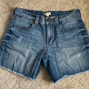 J Crew Denim Shorts